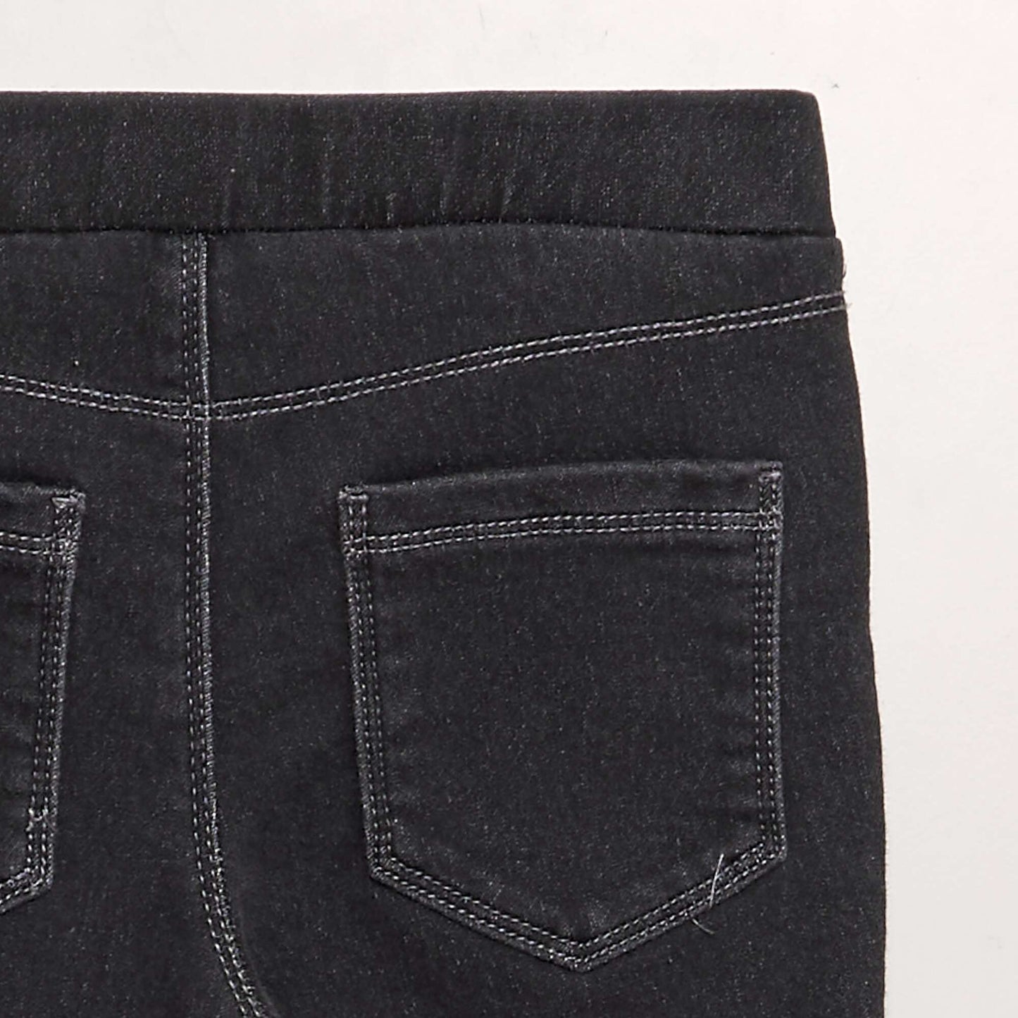 Jegging avec taille élastiquée Noir