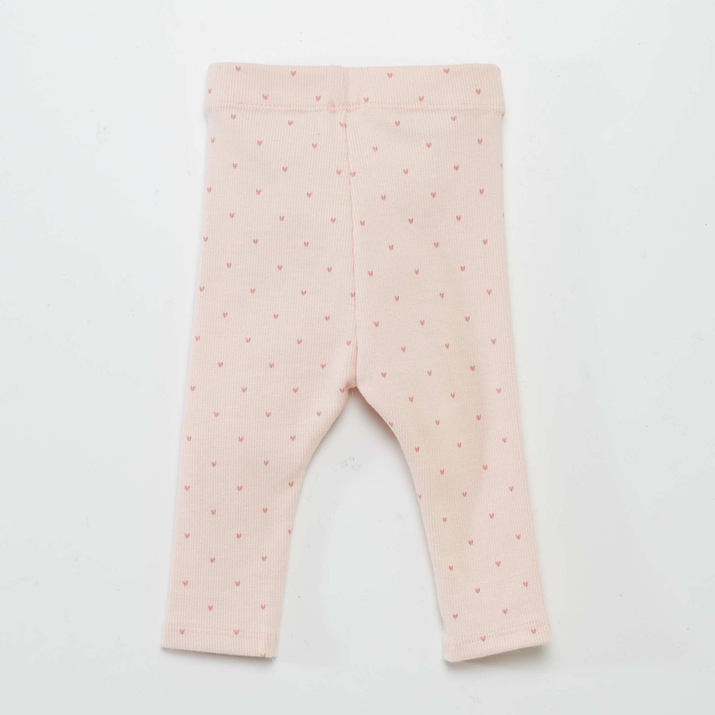 Legging long à motif Rose