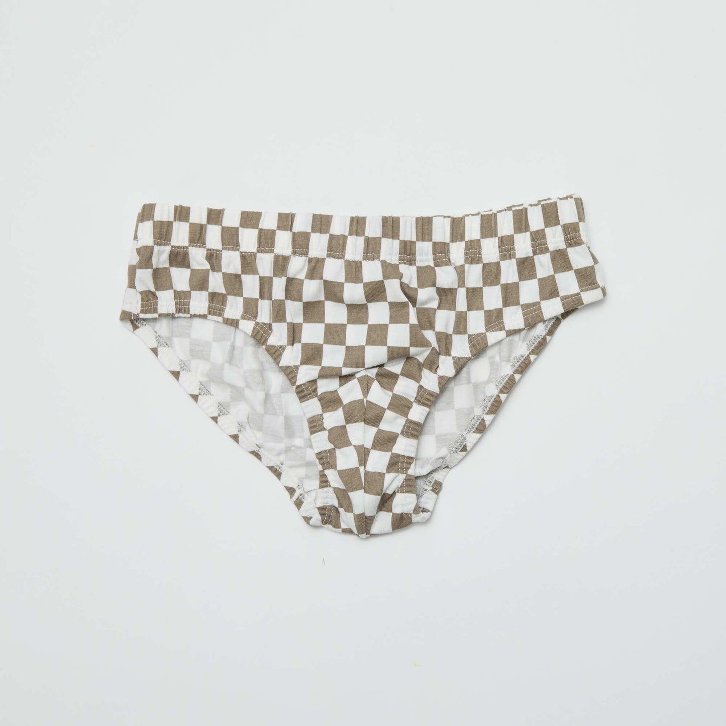 Lot de 7 slips imprimés BLANC