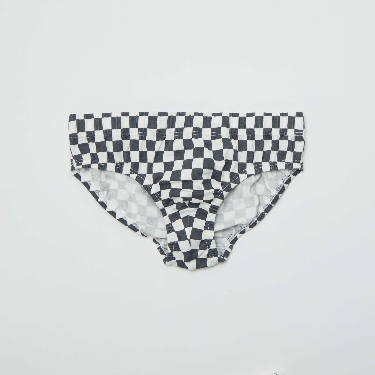 Lot de 7 slips imprimés BLANC