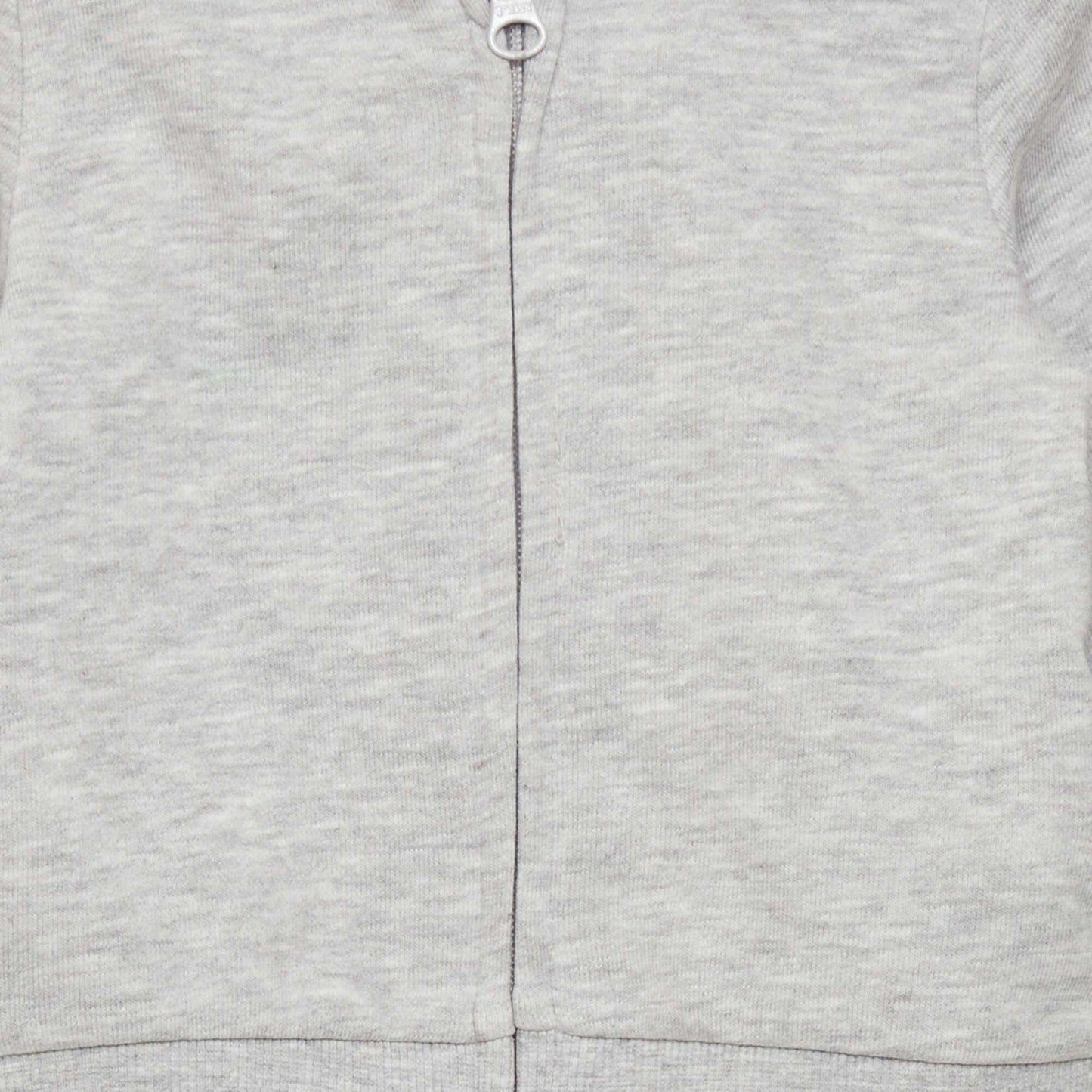 Sweat en molleton à capuche Gris