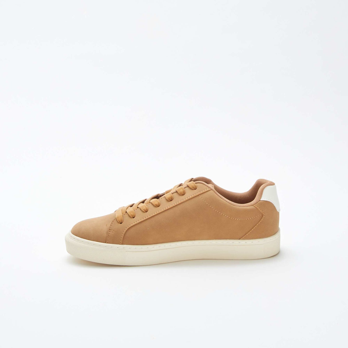 Baskets basses texturées BEIGE