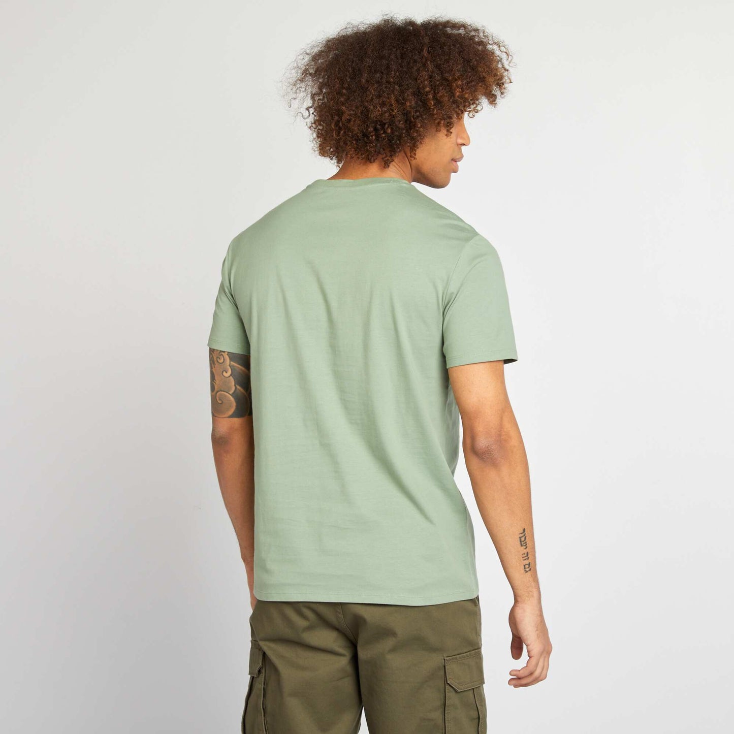 T-shirt à col rond en coton - Tough Cotton™ VERT