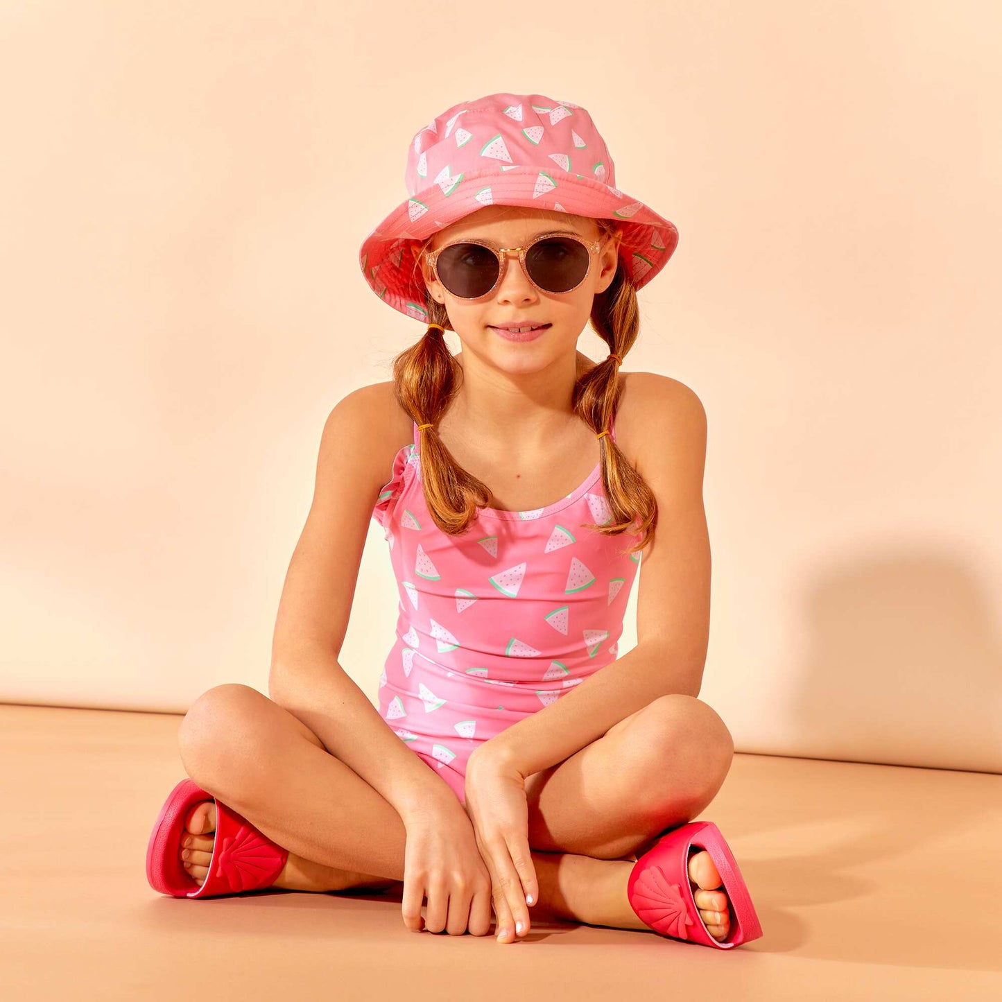 Maillot de bain croisé - 1 pièce Rose