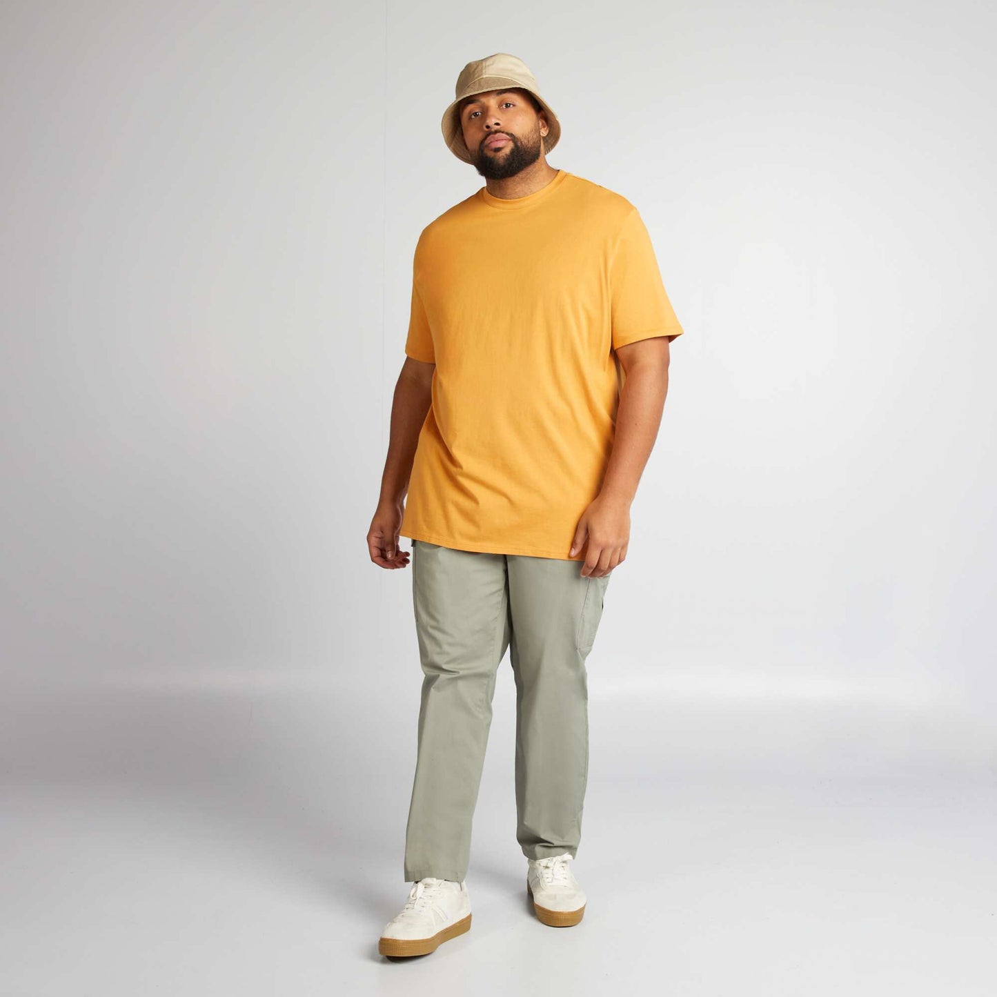 Pantalon avec poches sur les côtés Vert