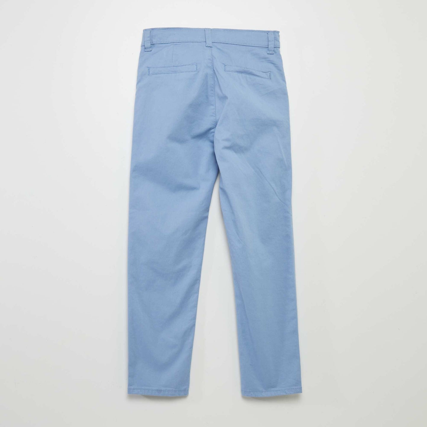 Pantalon chino slim Bleu clair