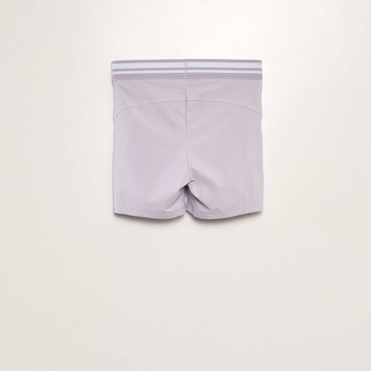Cycliste à ceinture contrastée Violet