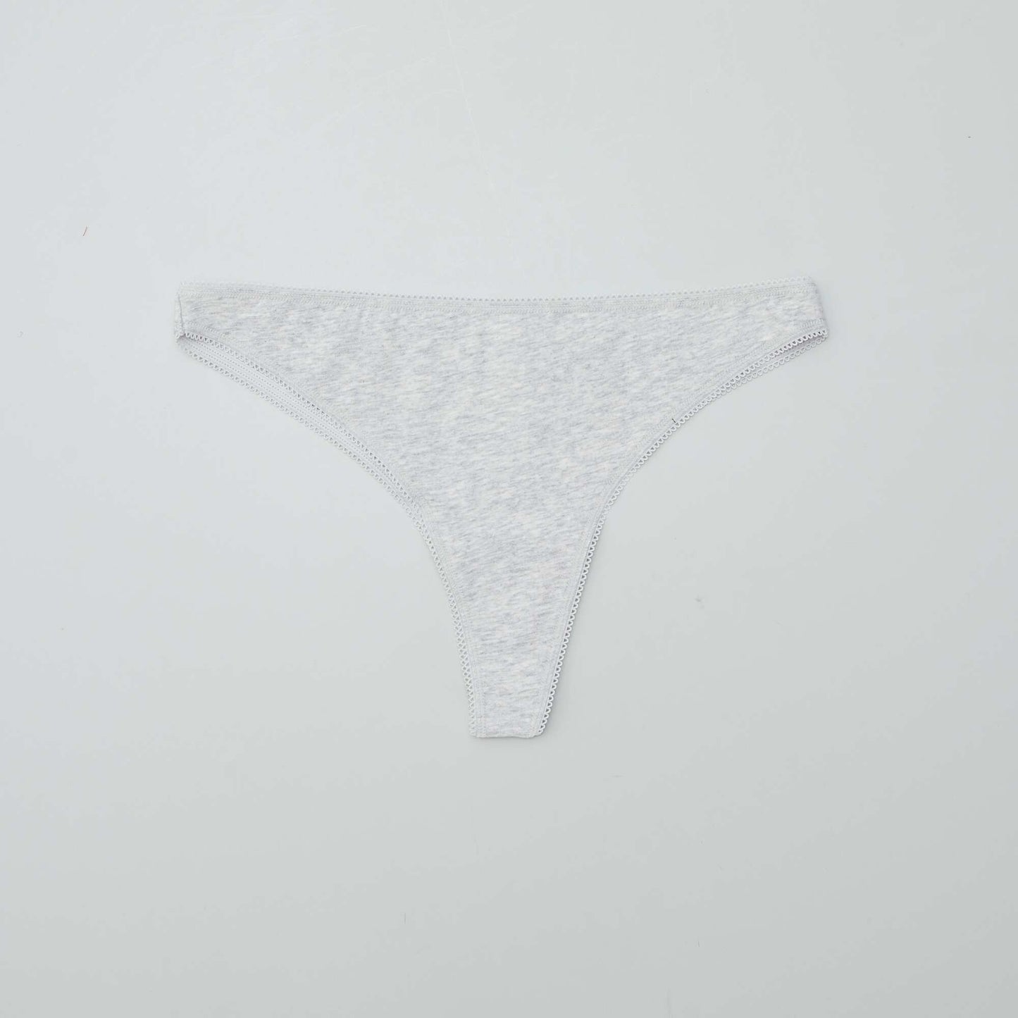 Lot de 3 tangas en coton BEIGE