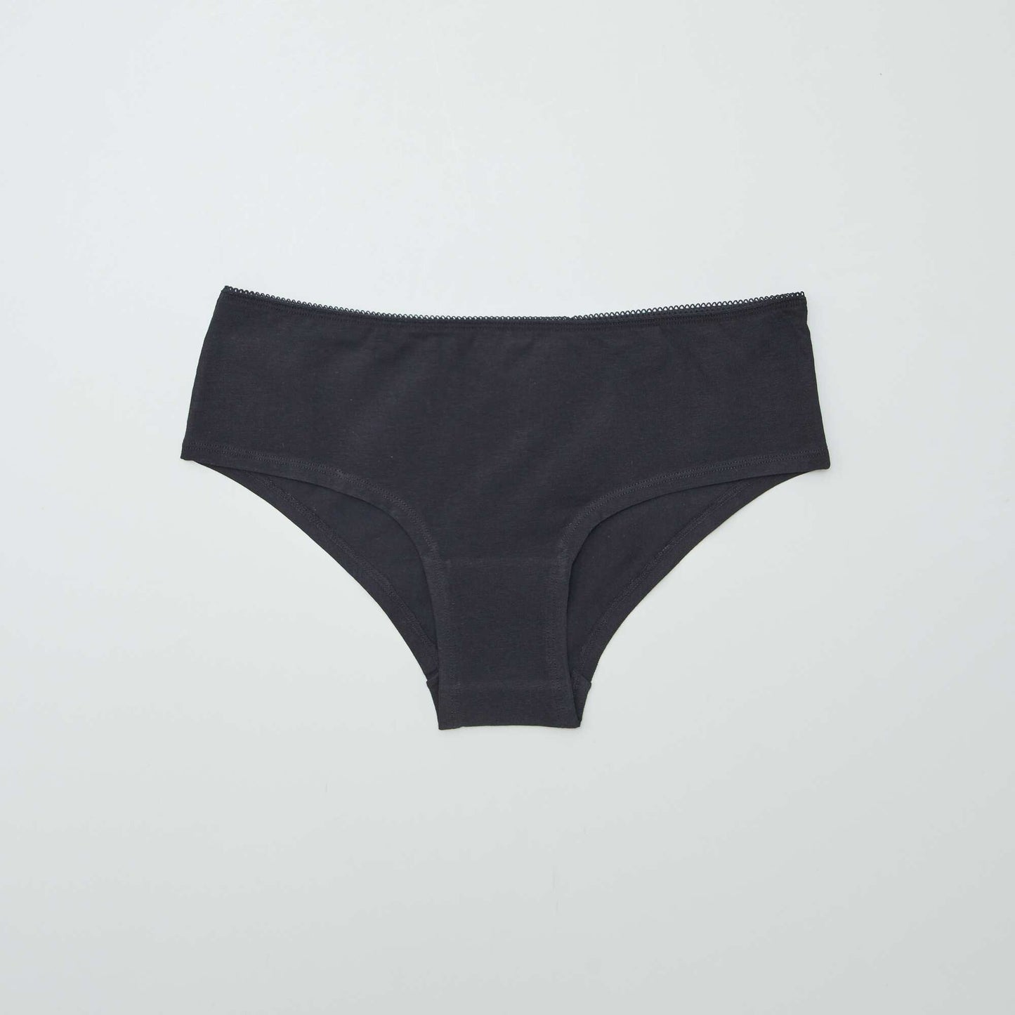 Lot de 3 shorties en coton noir