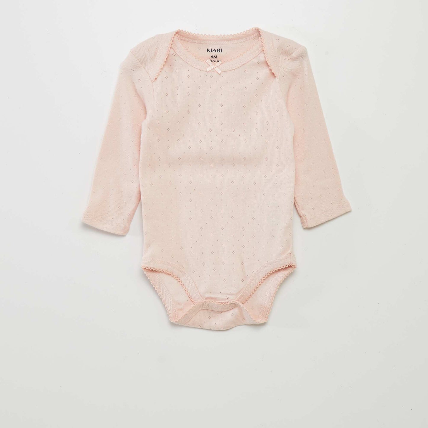 Body à manches longues et col US - Lot de 3 Beige /rose clair/foncé