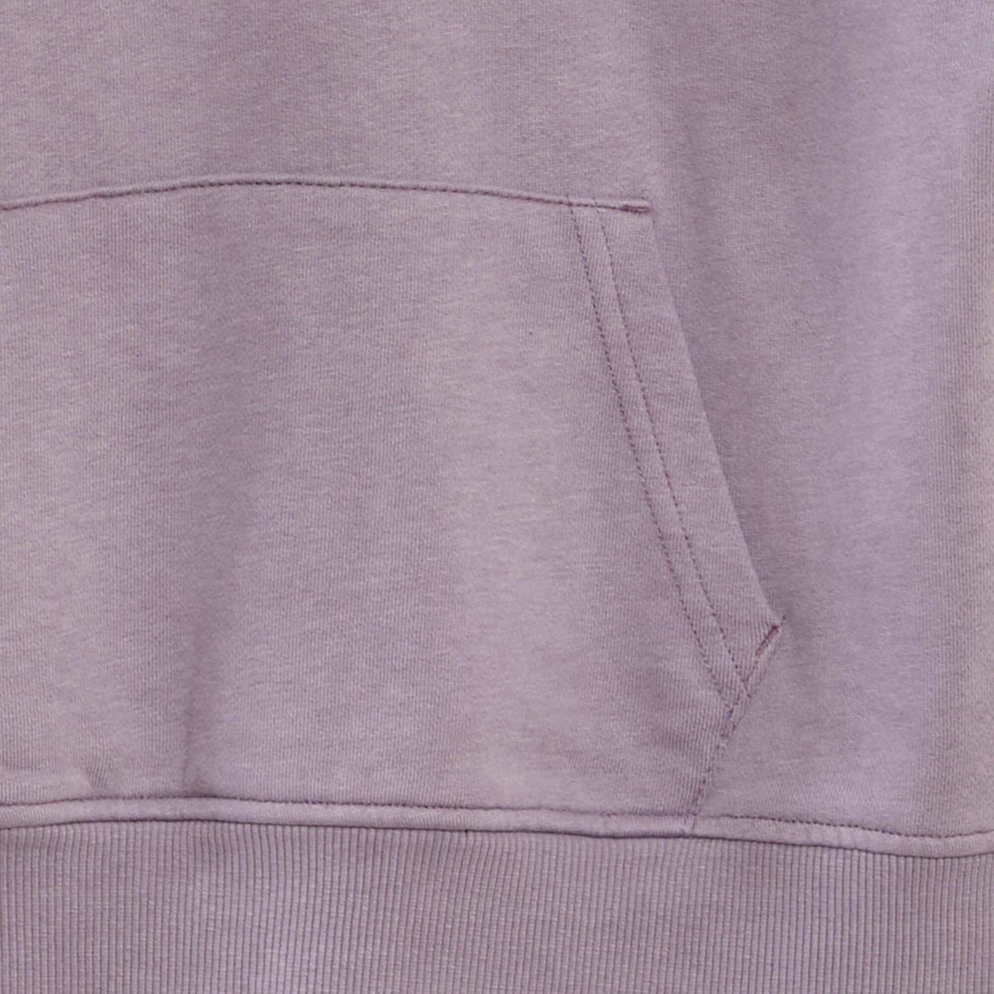 Sweat en molleton avec poche kangourou Violet
