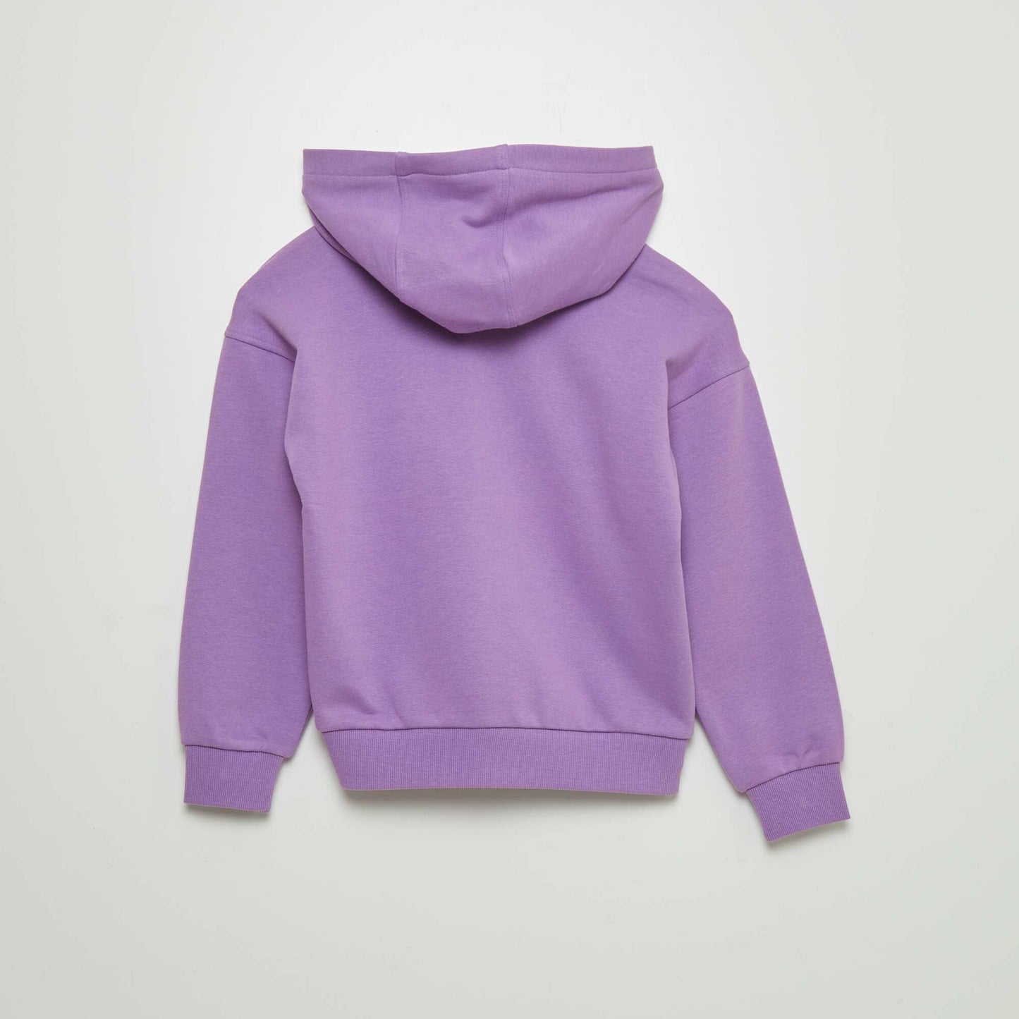 Sweat à capuche avec imprimé Violet