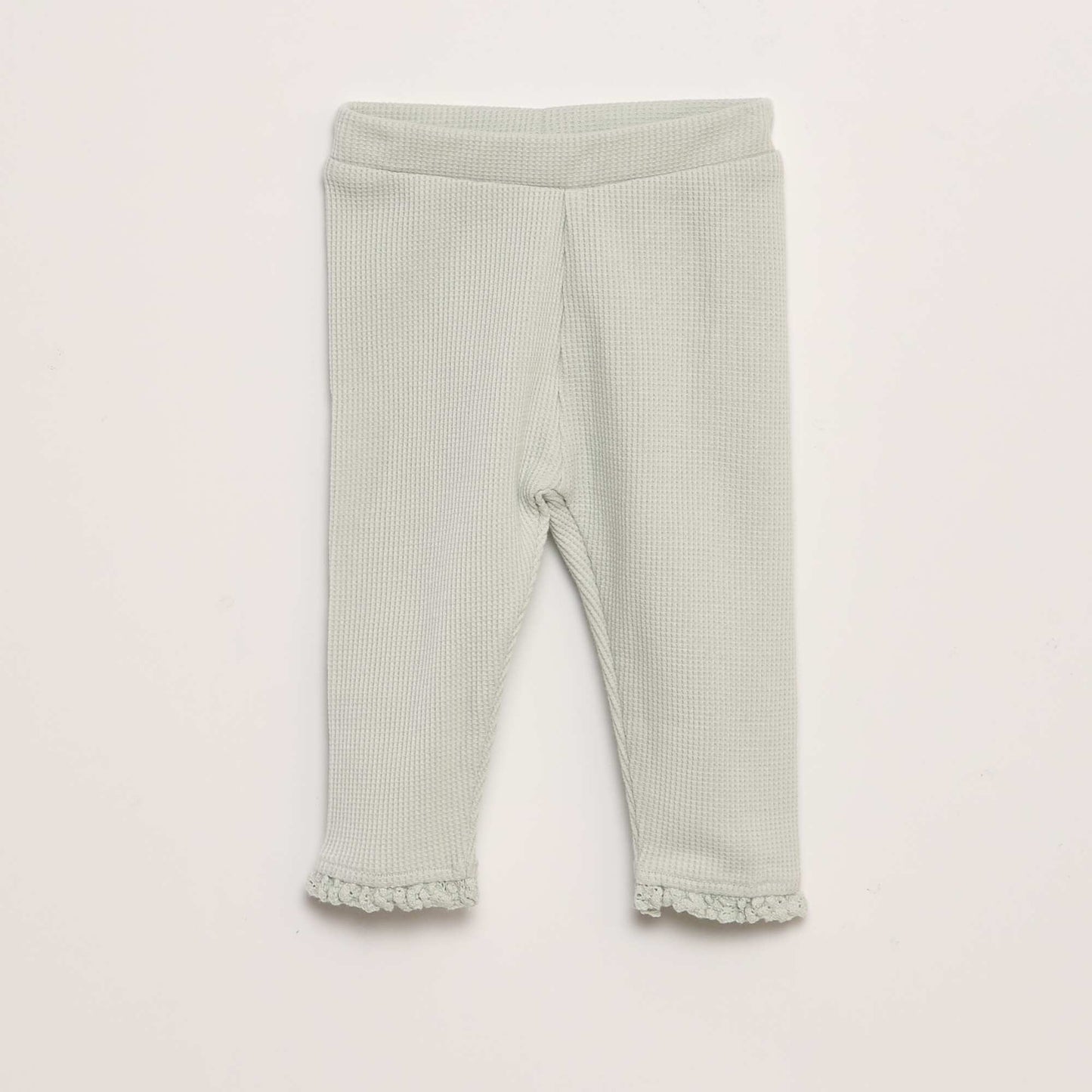 Ensemble sweat + legging gaufré - 2 pièces Vert