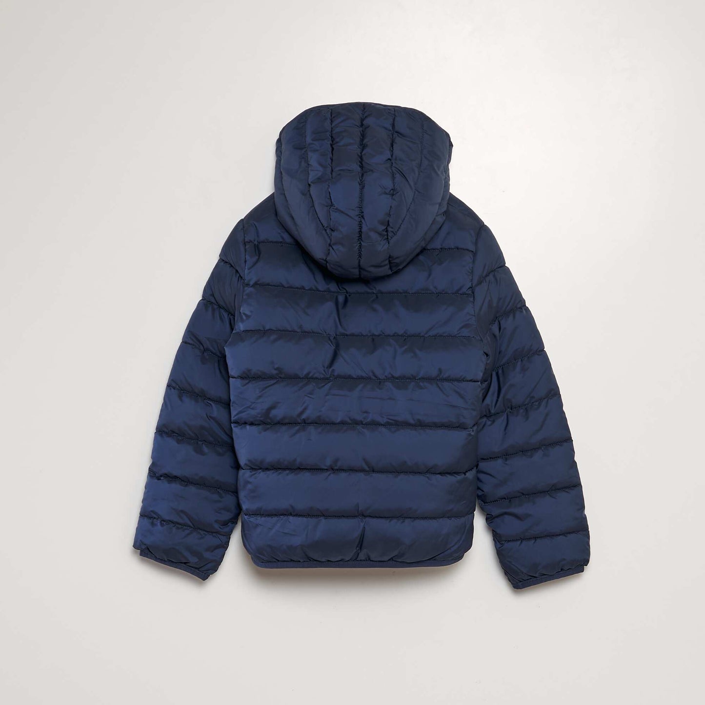 Doudoune matelassée à capuche Bleu marine