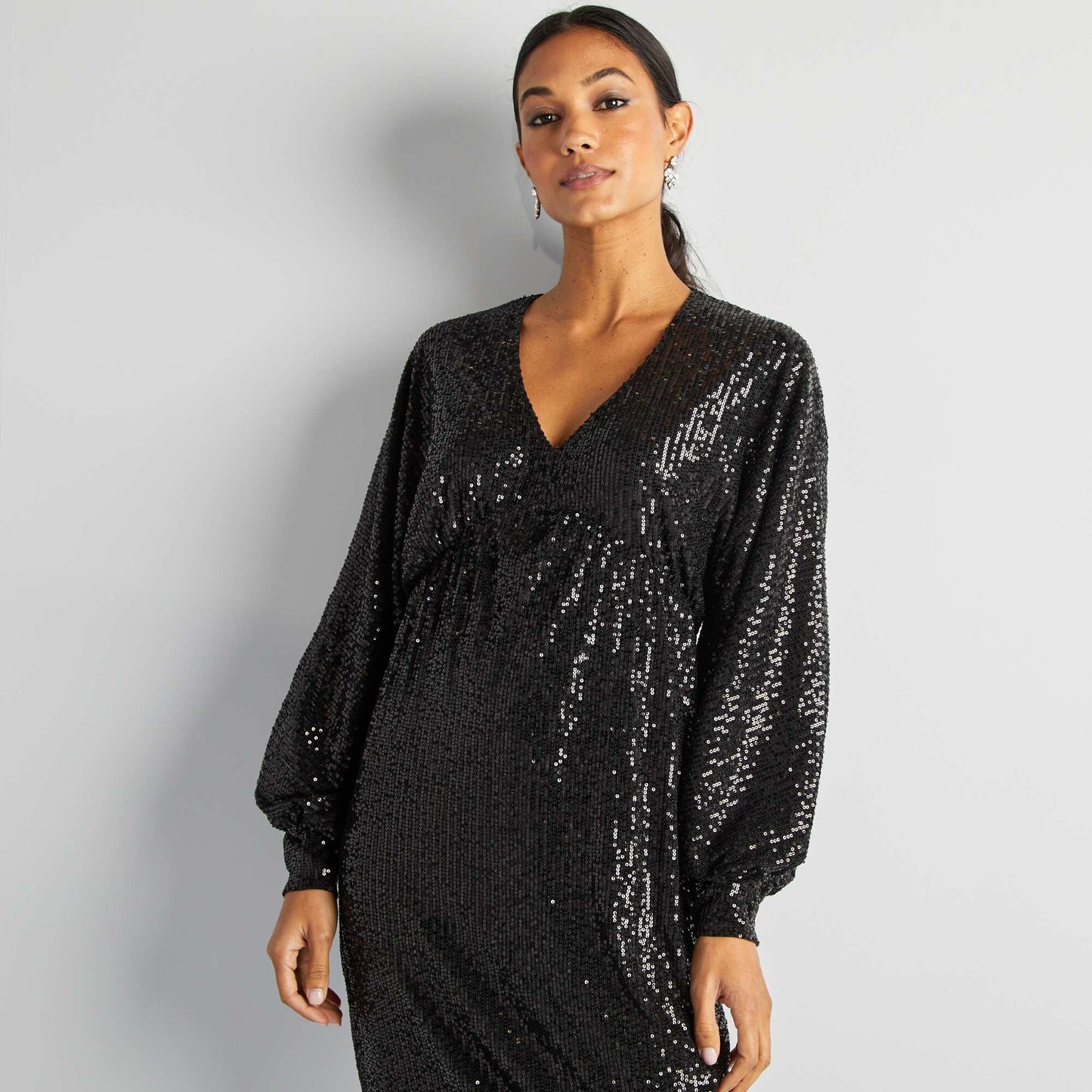 Robe longue de fêtes Noir