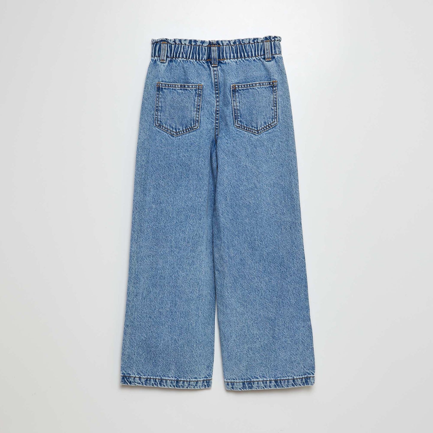 Jean wide leg Bleu
