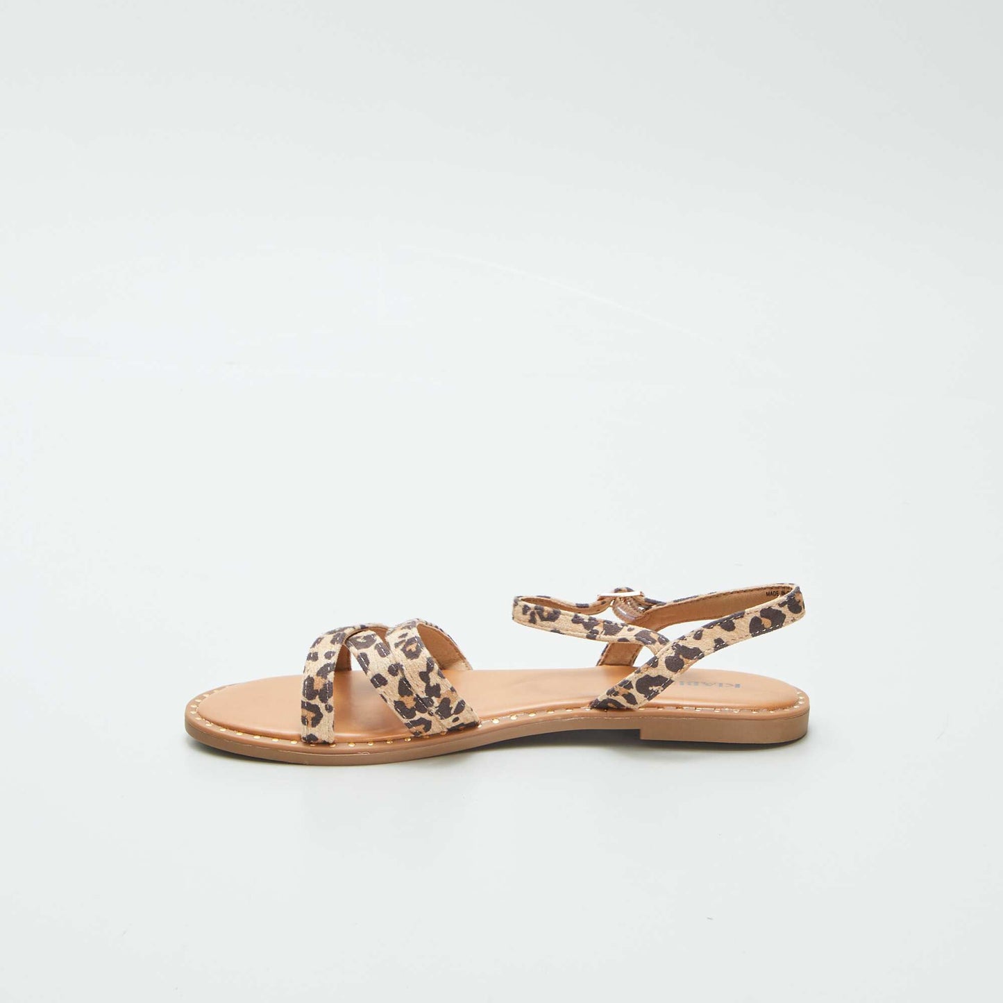 Sandales à brides léopard LéOPARD