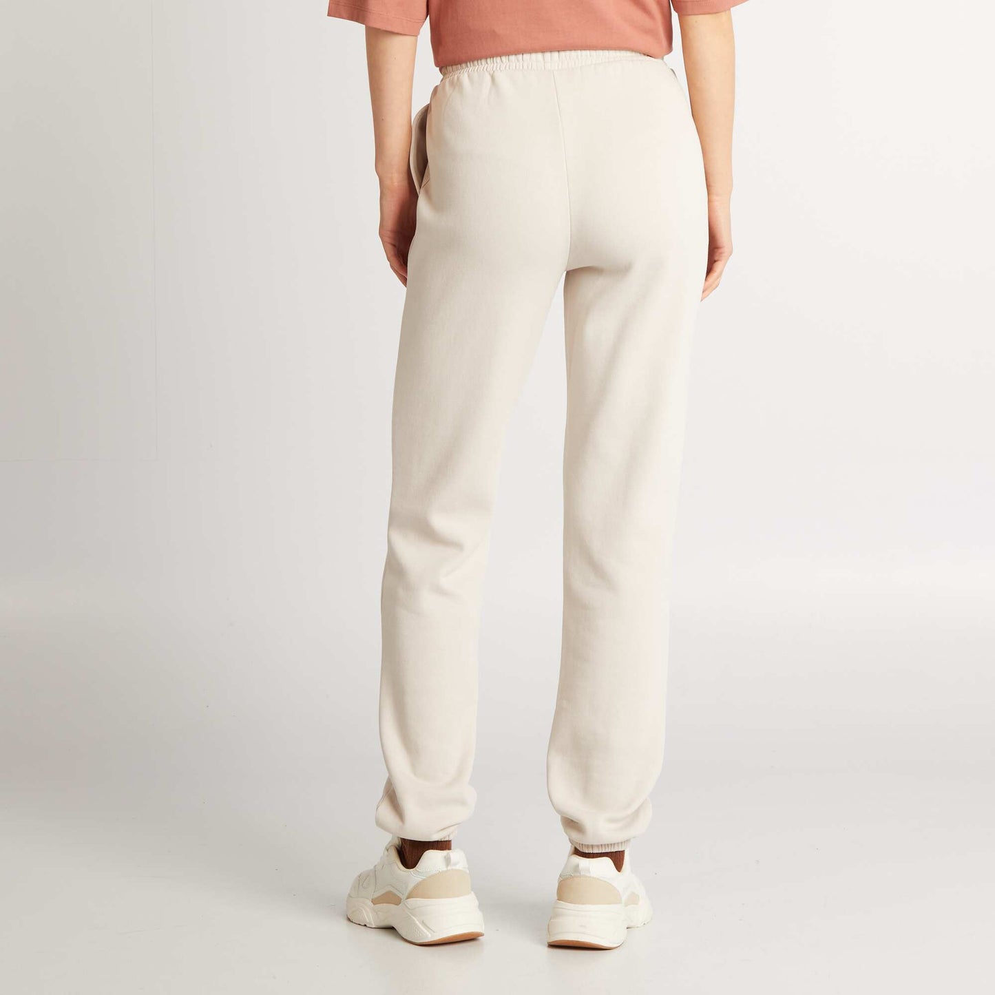 Jogging basique en molleton GRIS