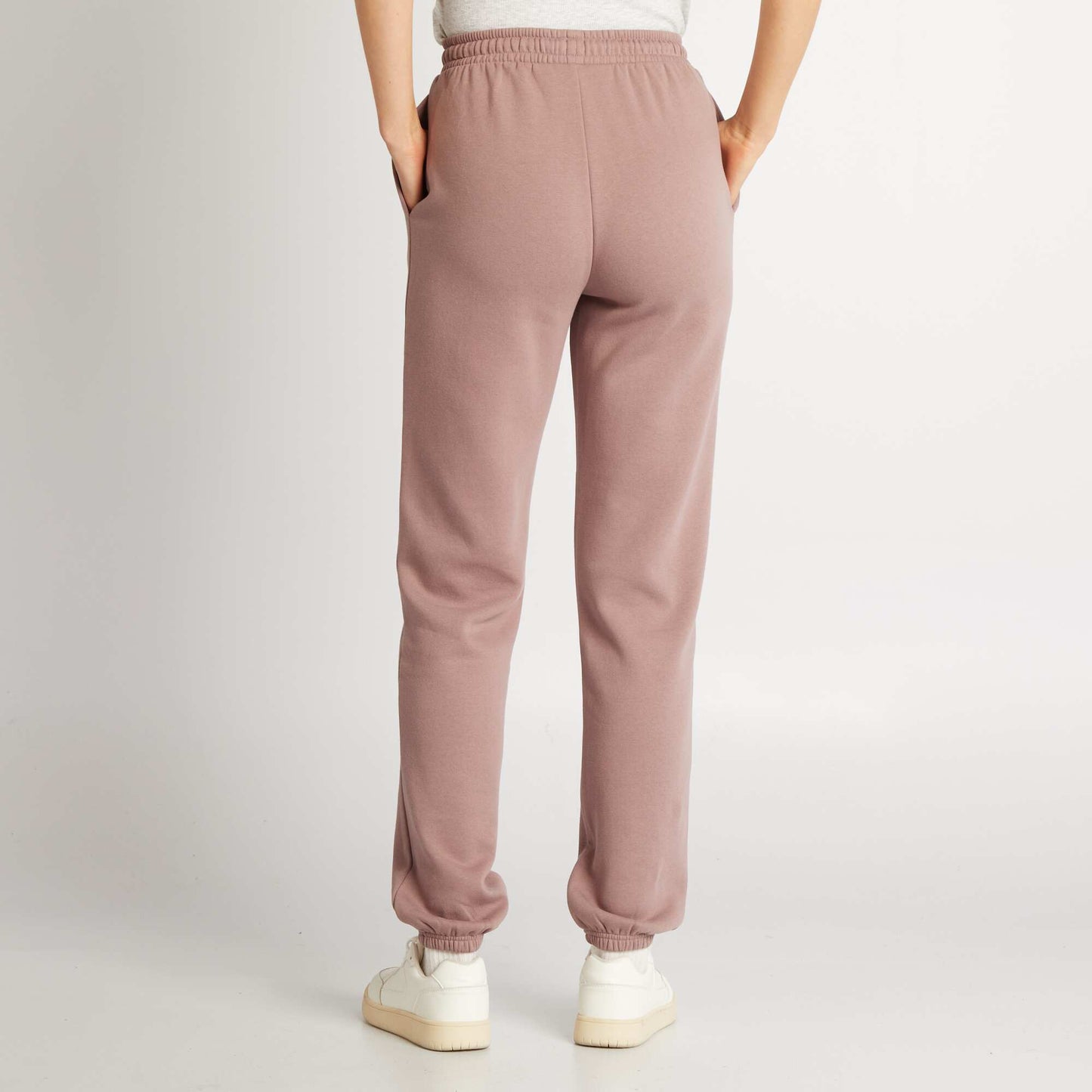 Jogging basique en molleton VIOLET