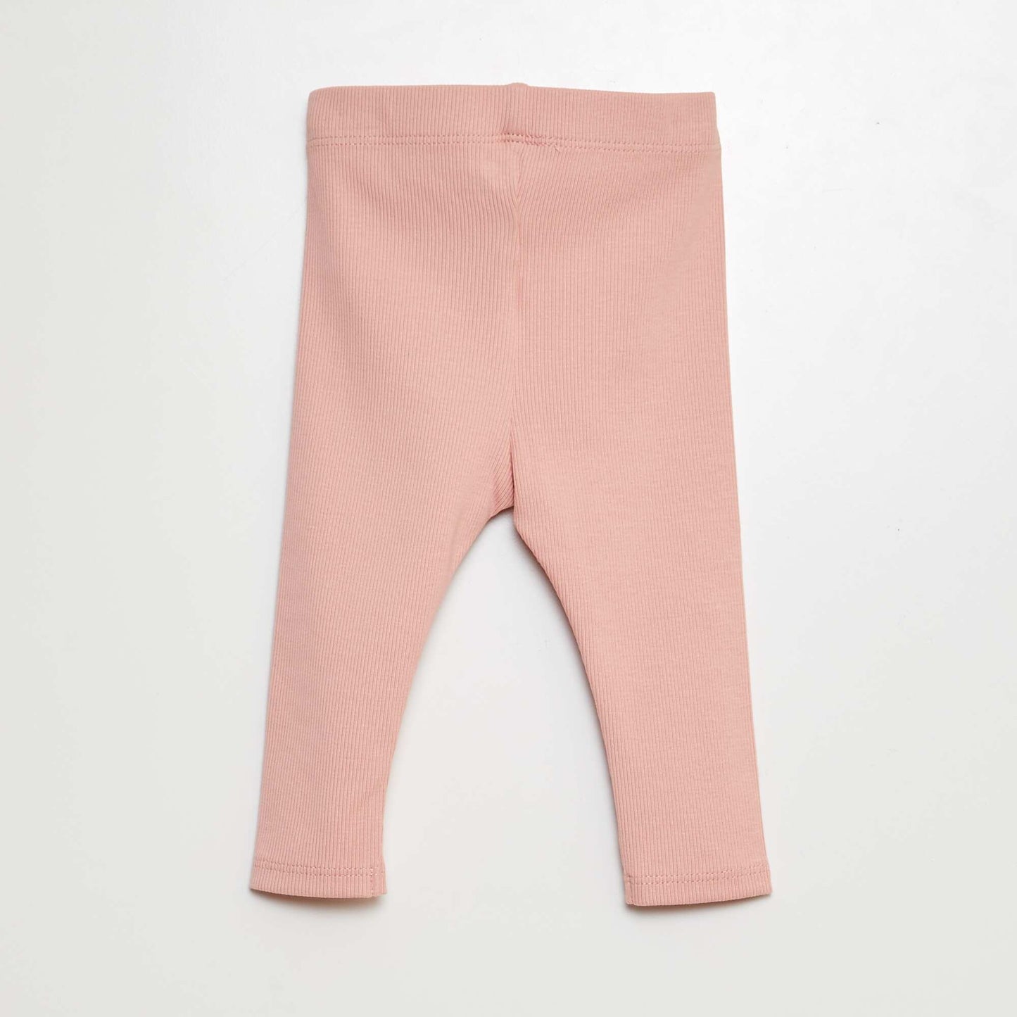 Legging côtelé avec boutons ROSE