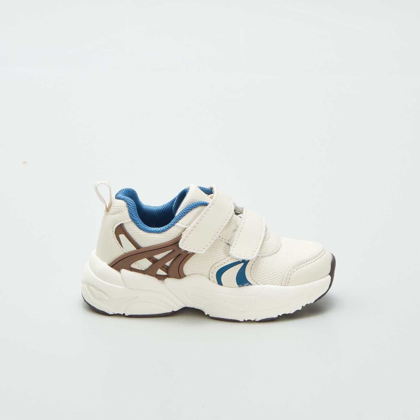 Baskets à scratchs Beige