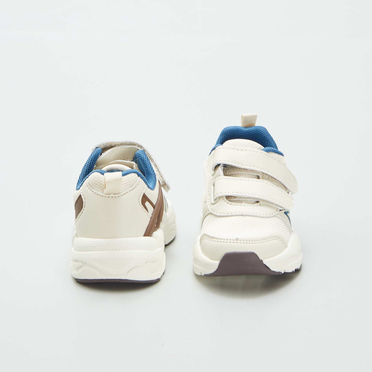 Baskets à scratchs Beige
