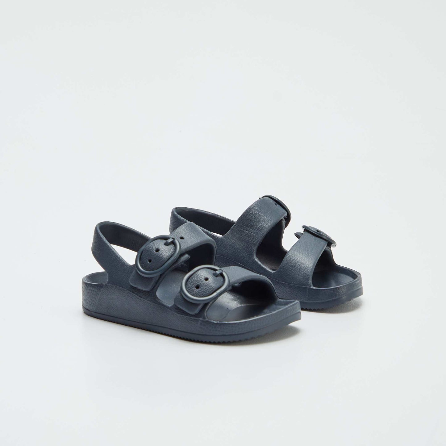 Sandales à double bride Bleu marine