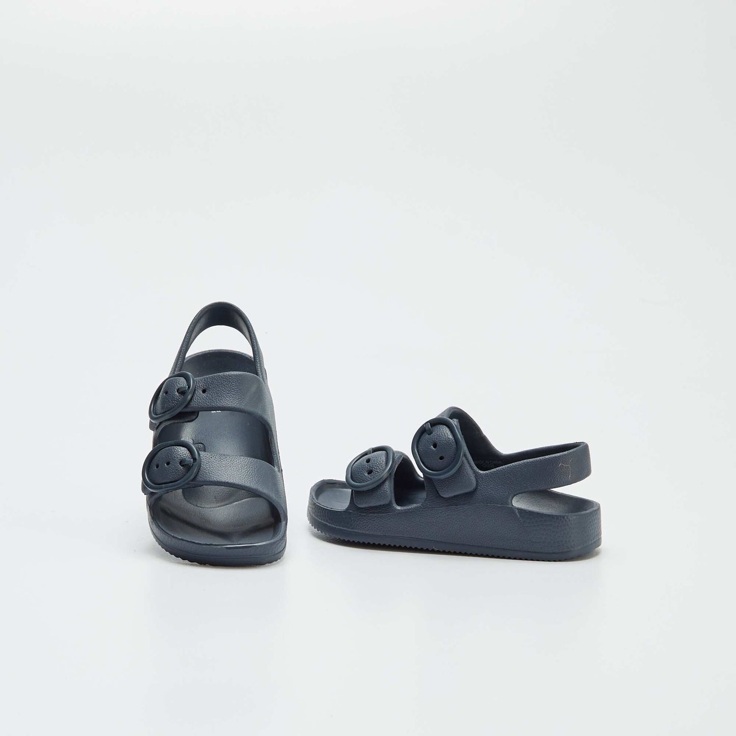 Sandales à double bride Bleu marine