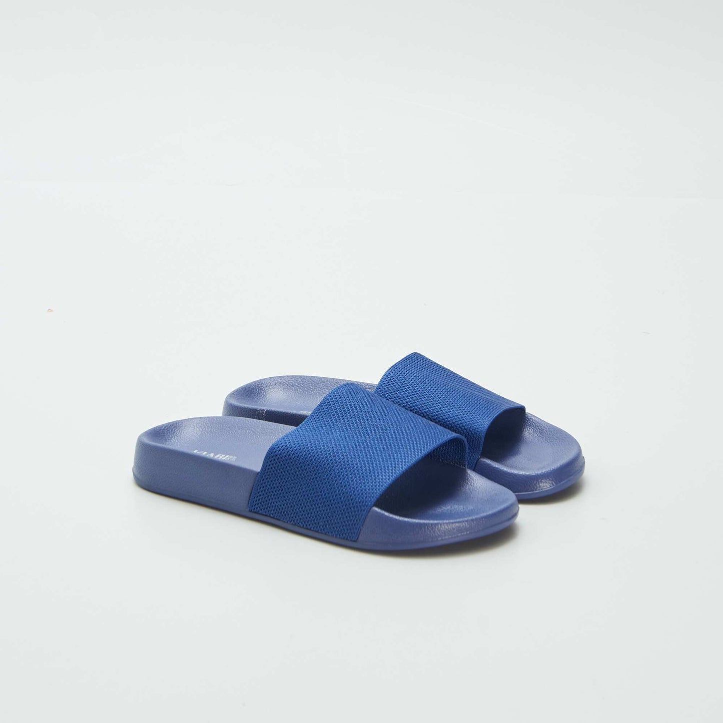 Claquettes de piscine unies Bleu