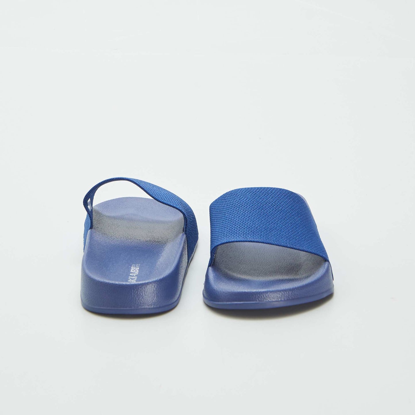 Claquettes de piscine unies Bleu