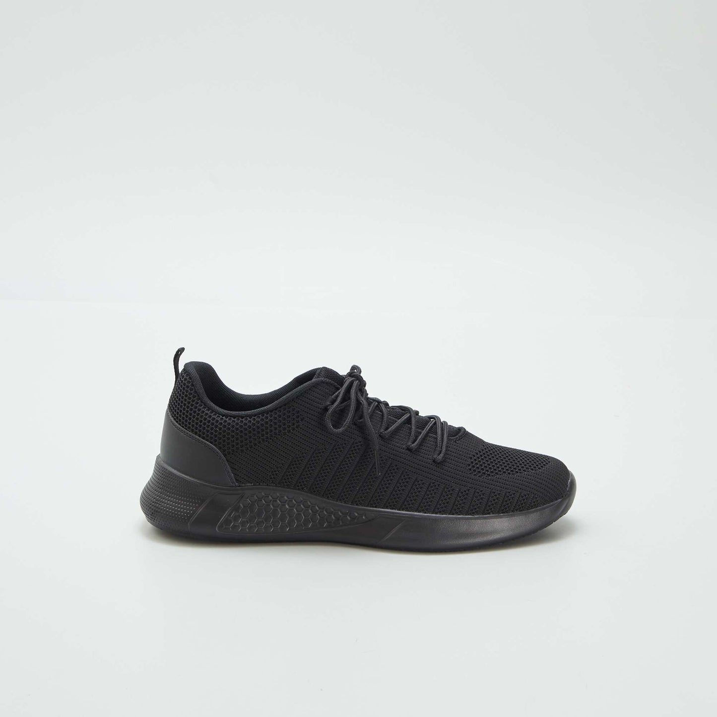 Baskets de sport en mesh Noir