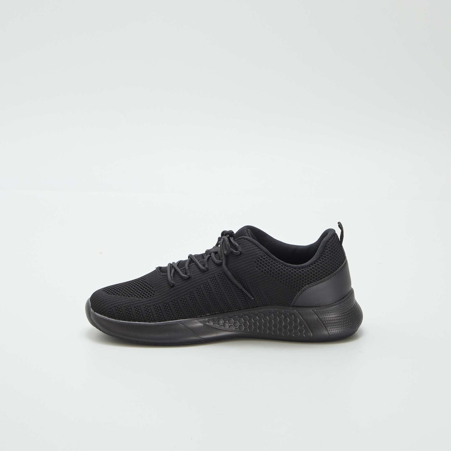 Baskets de sport en mesh Noir
