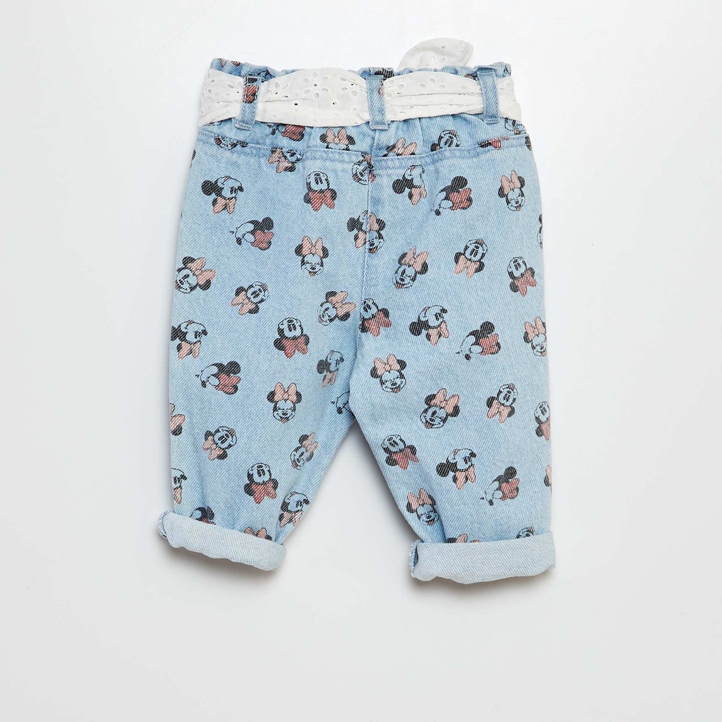 Jean paperbag Bleu
