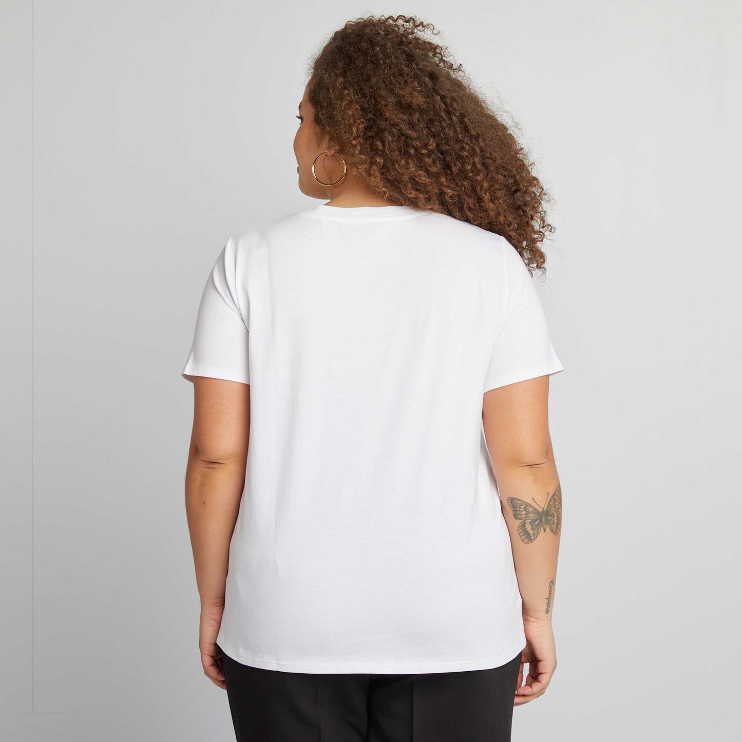 T-shirt à manches courtes - Saint-valentin BLANC