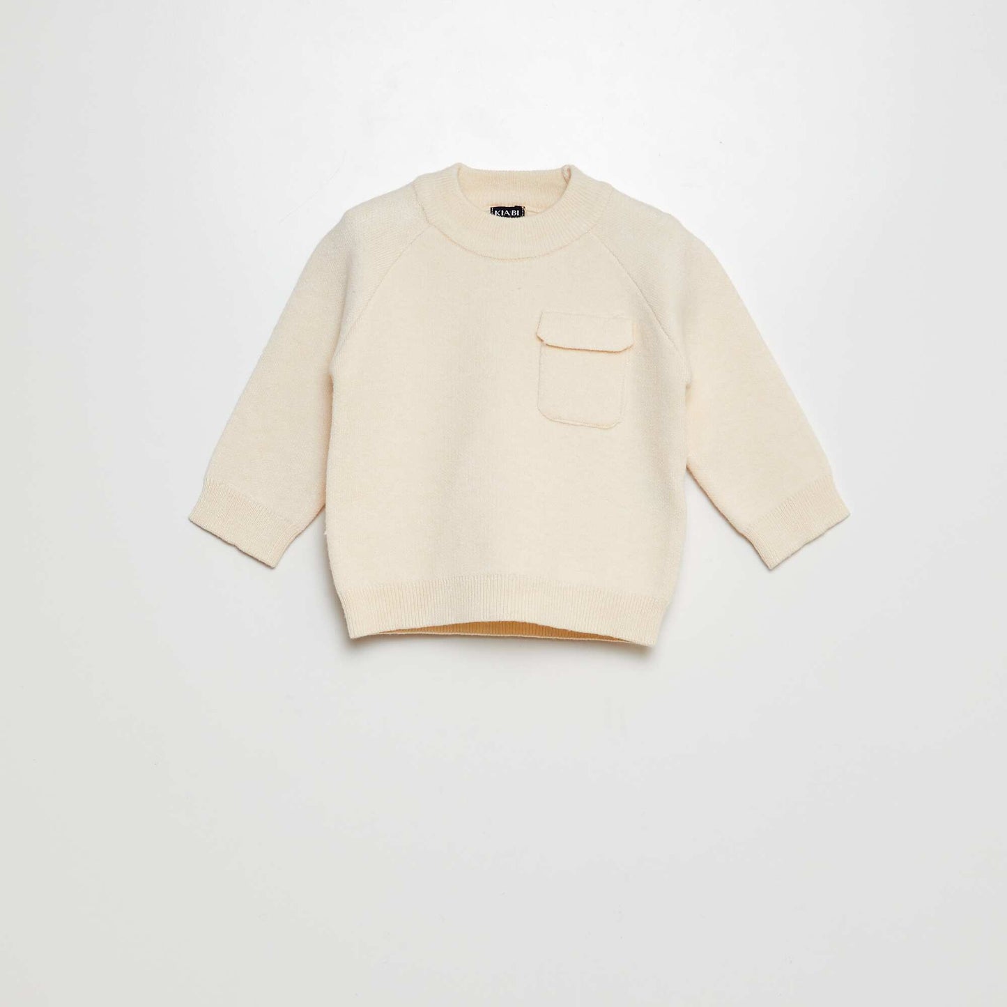 Ensemble en maille pull + pantalon - 2 pièces Beige
