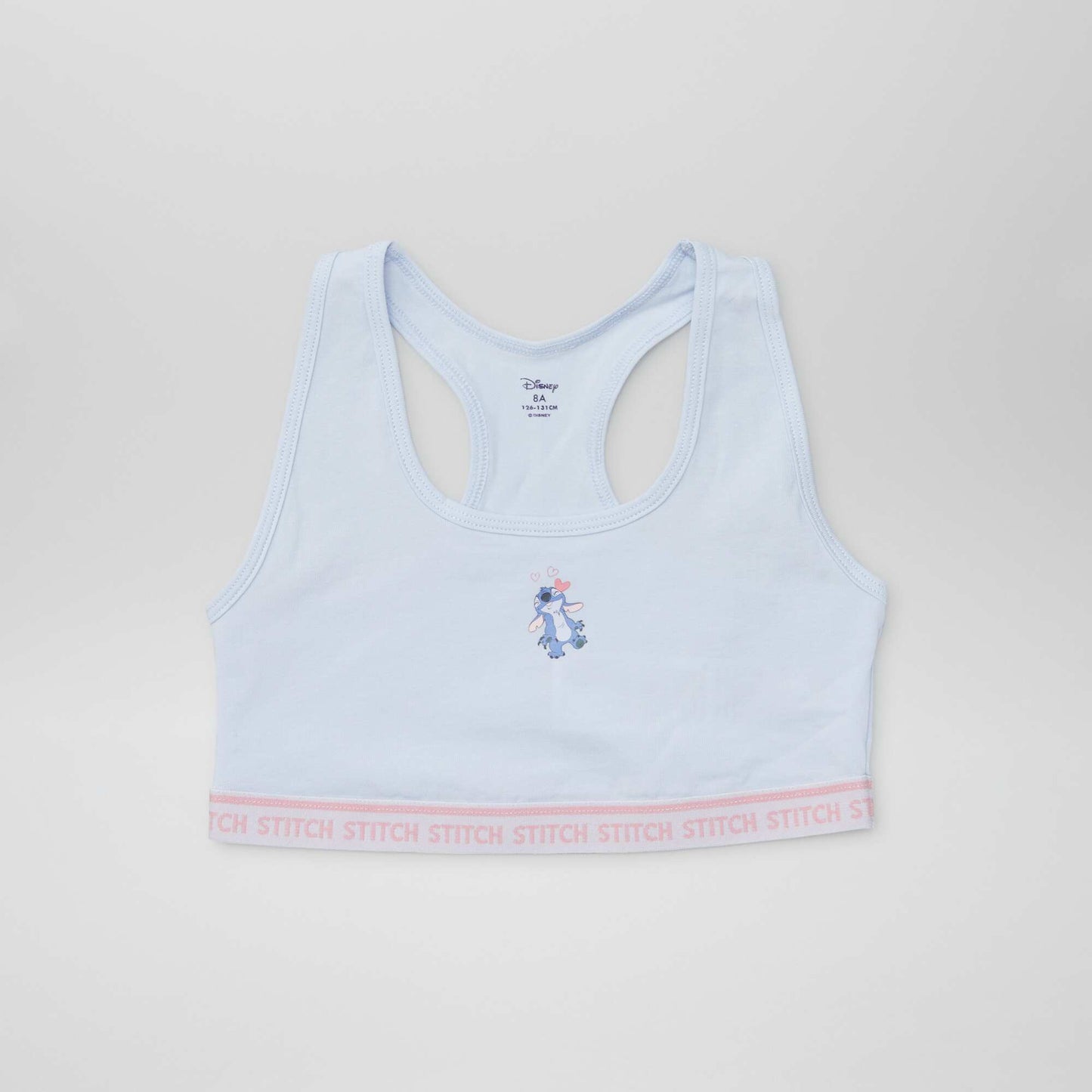 Lot de 2 brassières ‘Stitch’ ‘Disney’ BLANC
