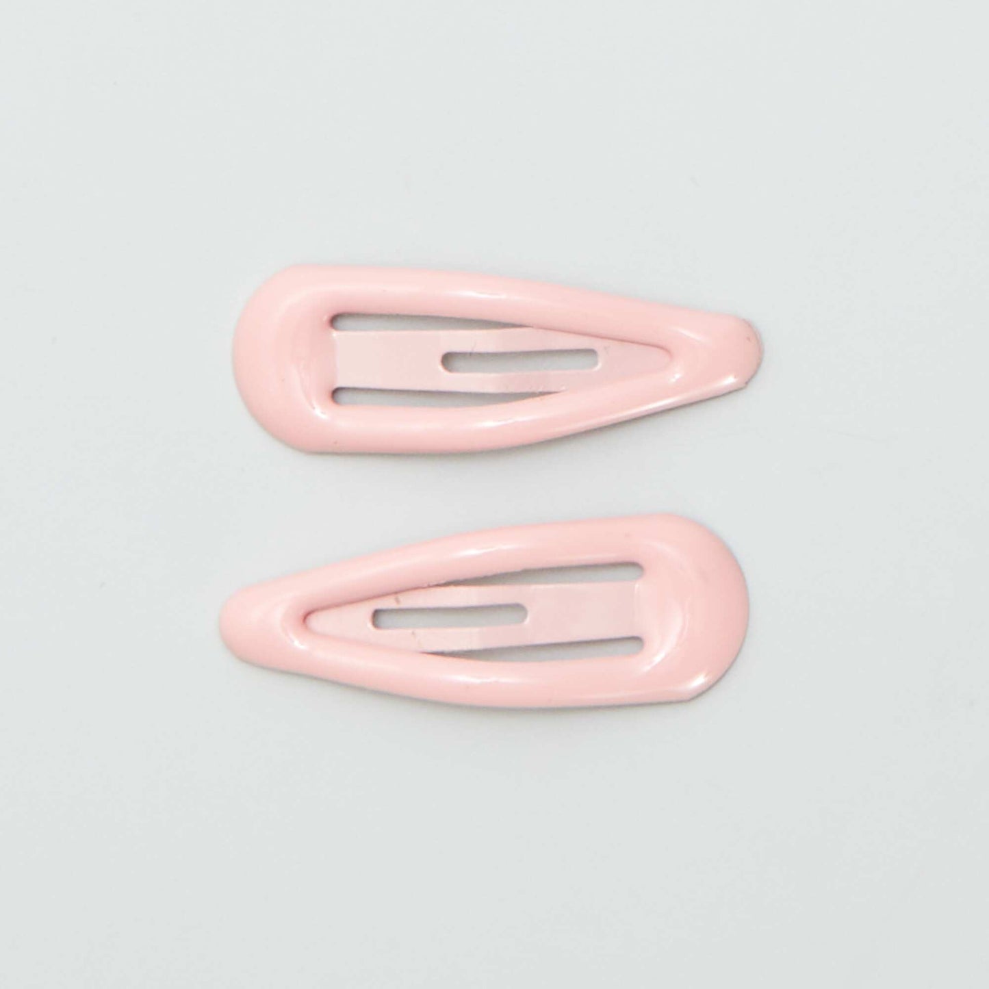 Lot de 8 mini pinces clic clac Rose