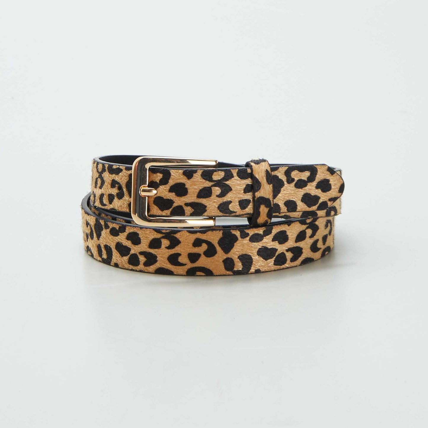 Ceinture imprimé léopard léopard