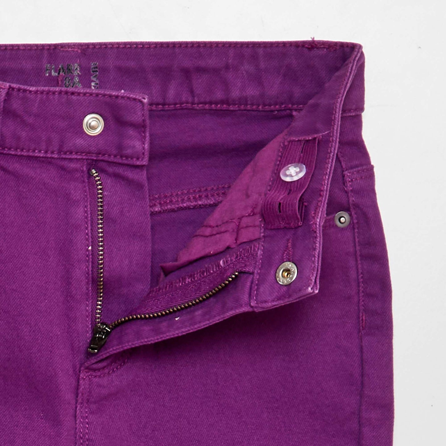 Jean coupe flare/bootcut VIOLET