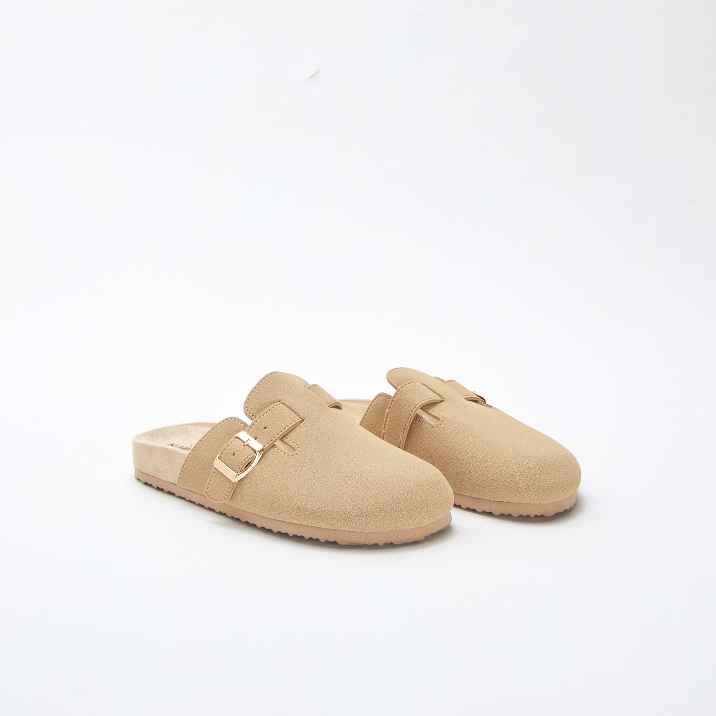 Sabots en suédine BEIGE