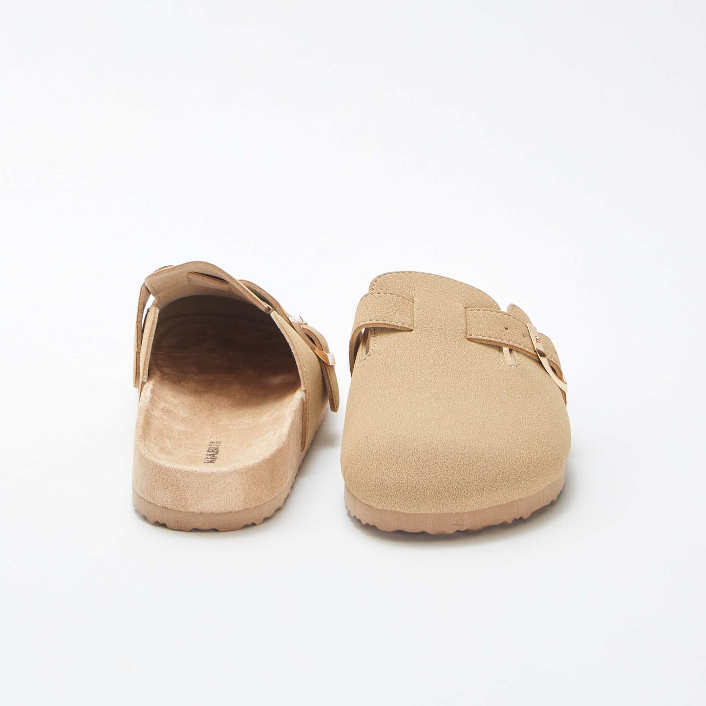 Sabots en suédine BEIGE
