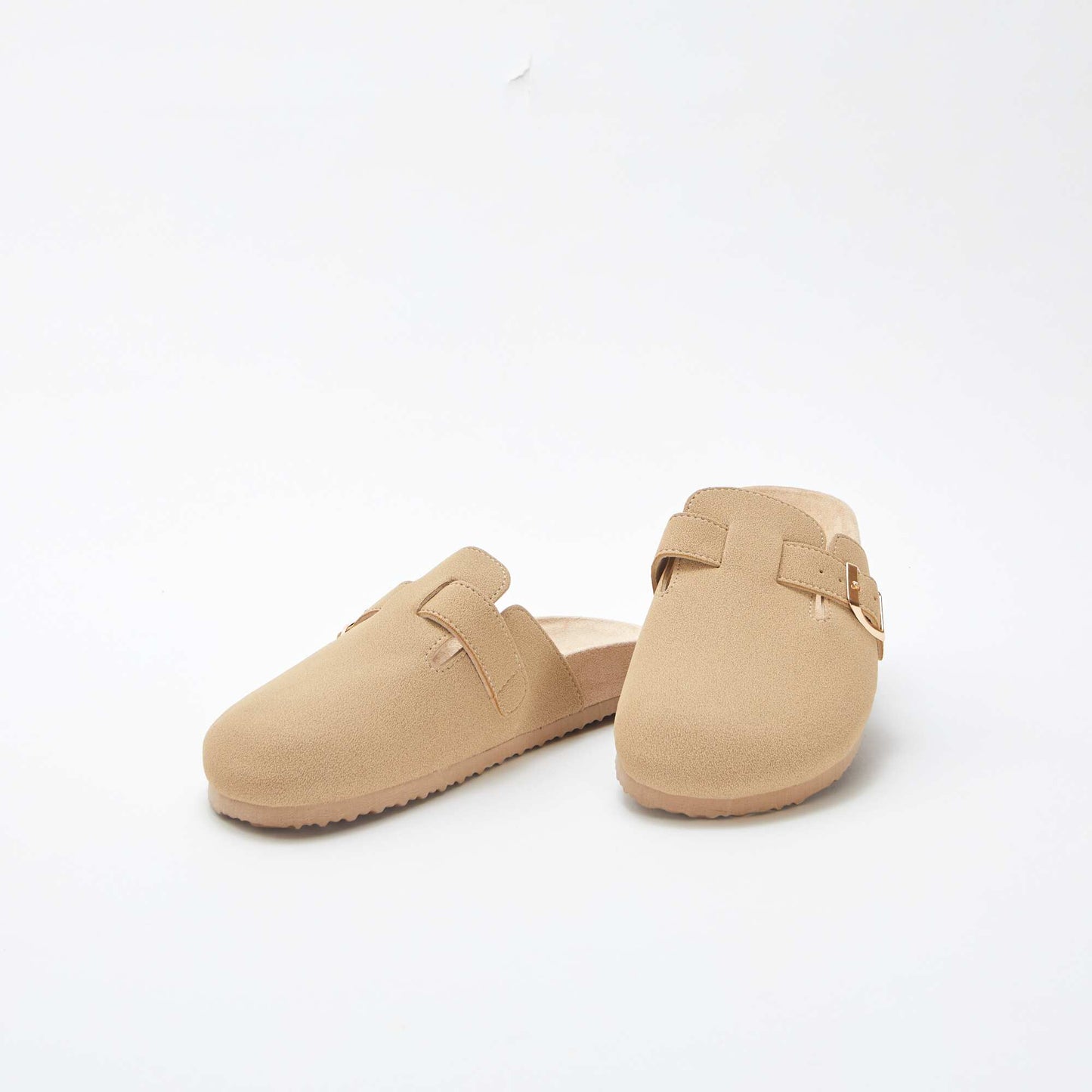 Sabots en suédine BEIGE