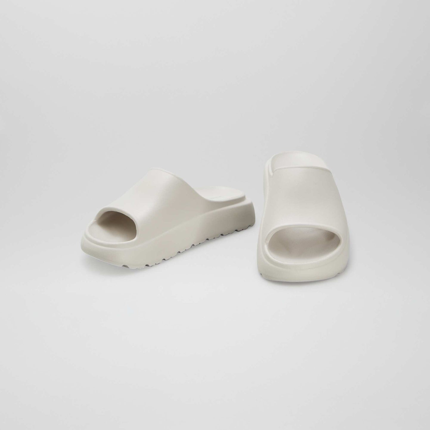 Mules piscine compensées BEIGE