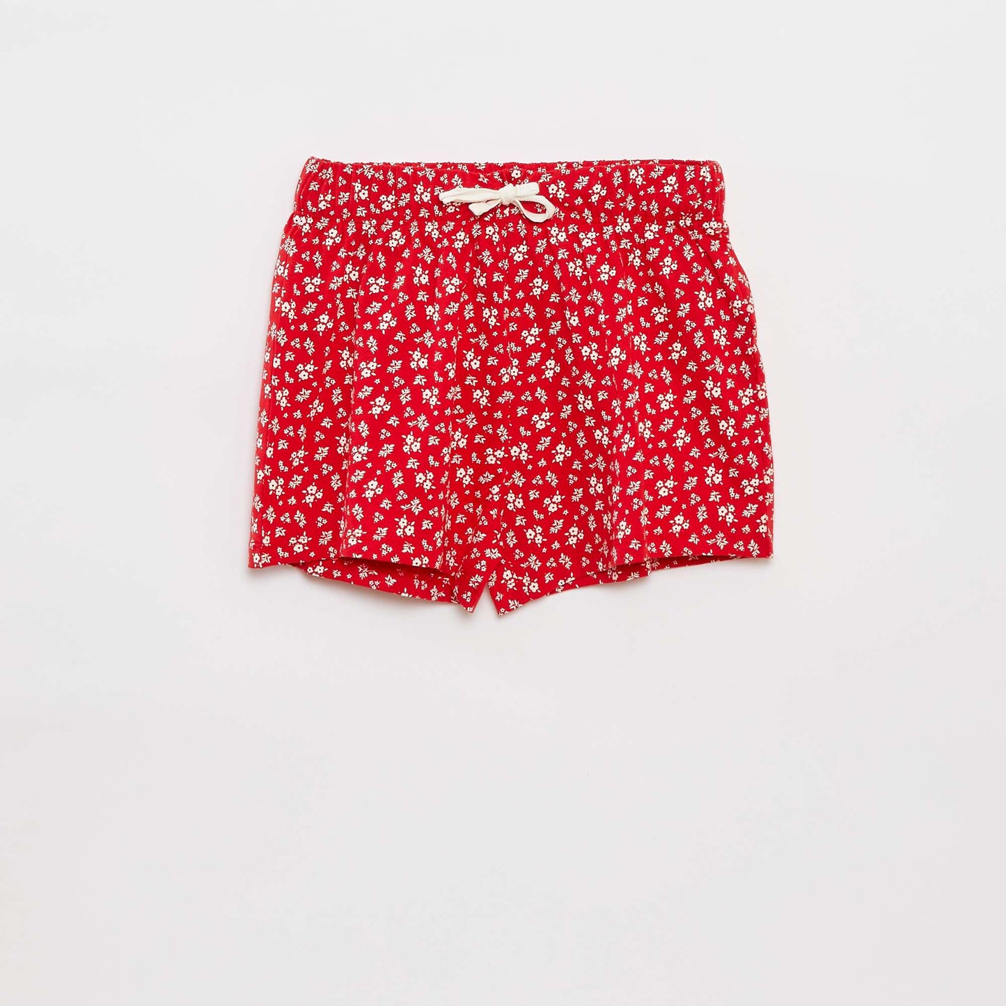 Pyjama t-shirt à manches courtes + short - 2 pièces ROUGE