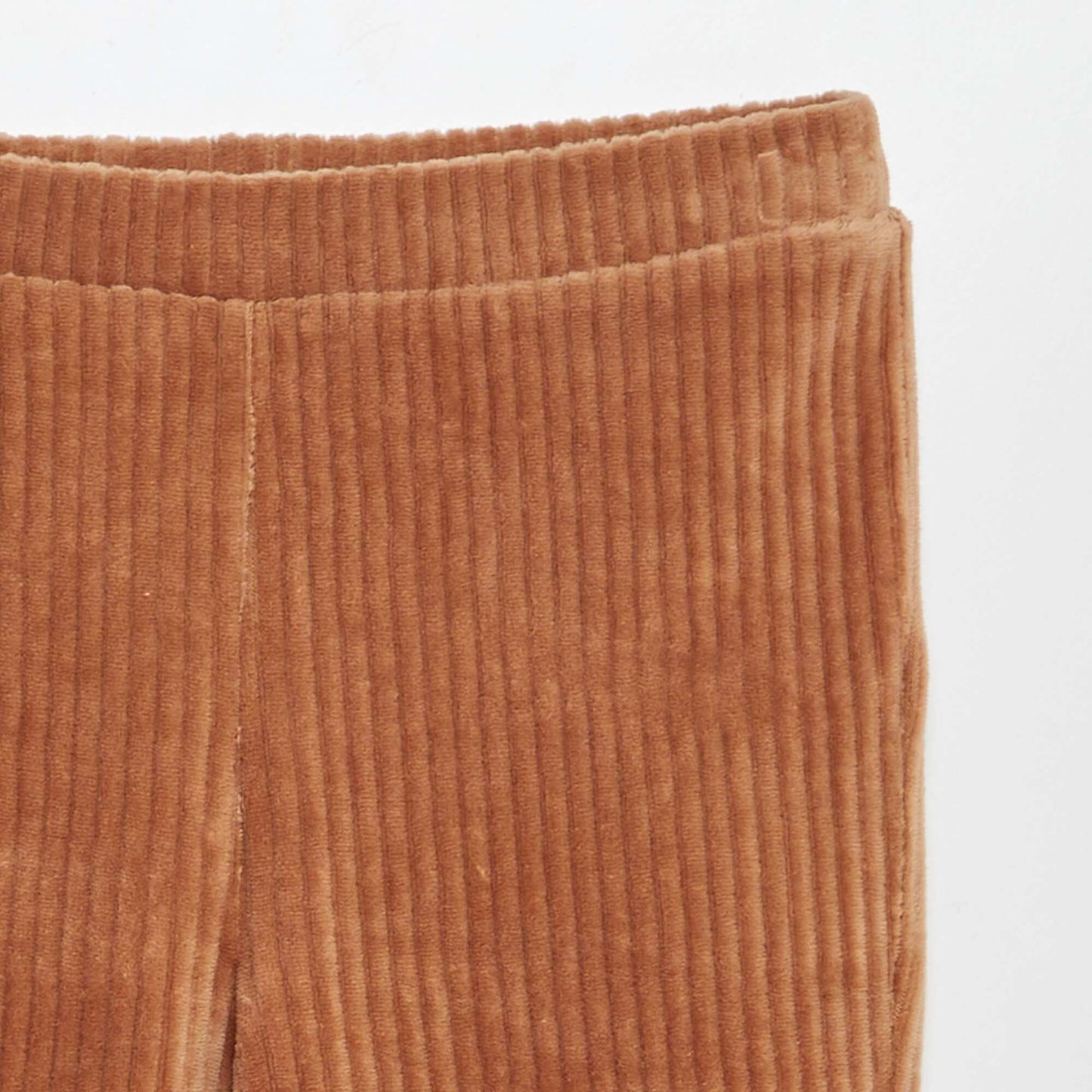 Pantalon en velours côtelé Beige