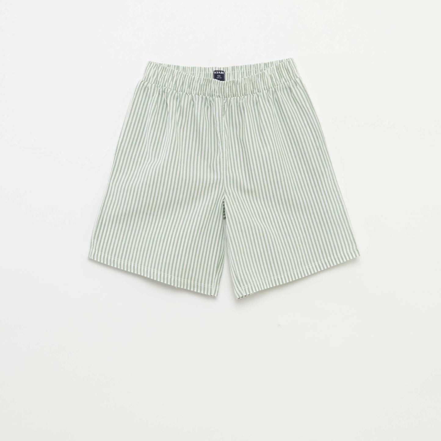 Ensemble pyjama court en coton - 2 pièces VERT