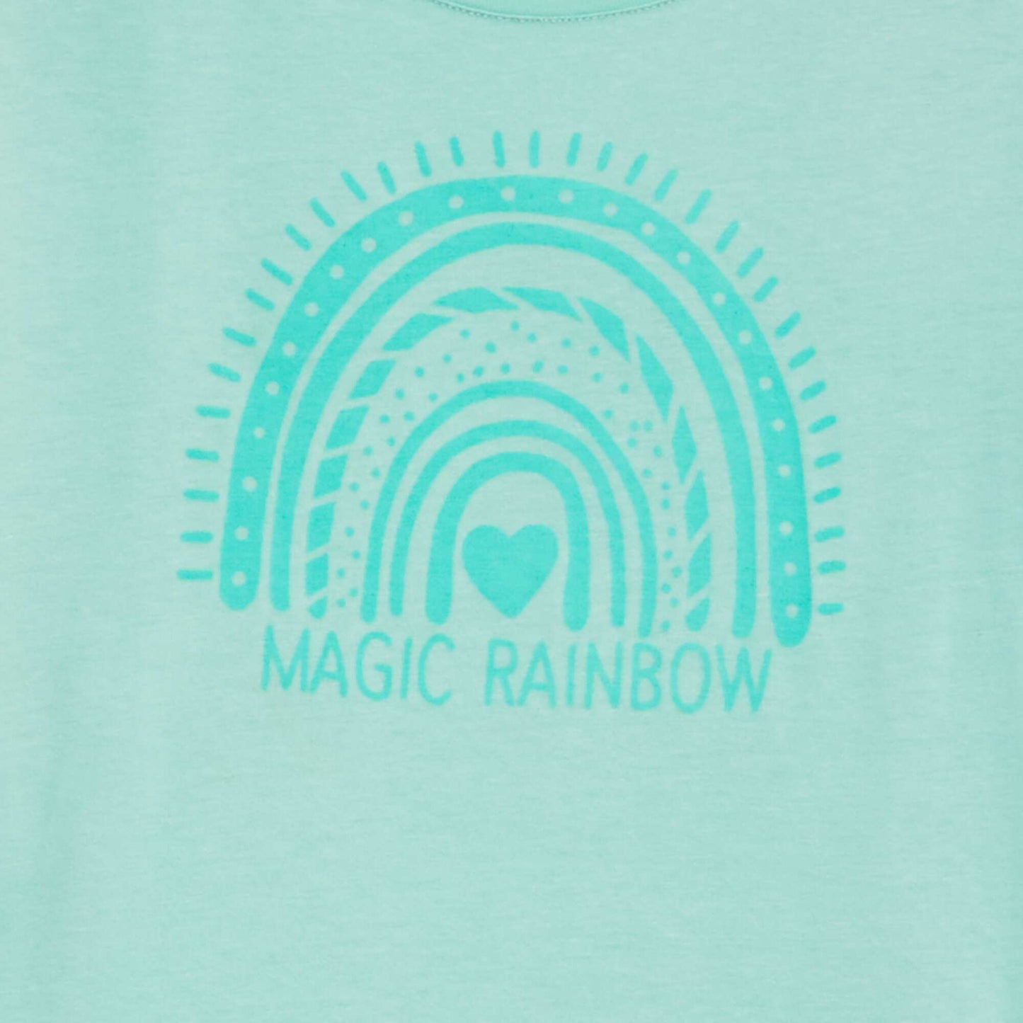 T-shirt en maille jersey imprimé VERT