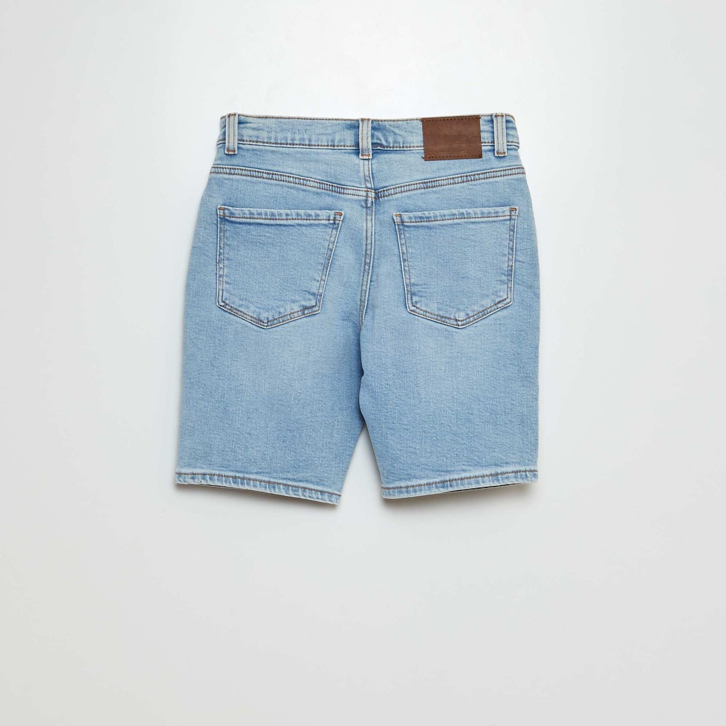 Bermuda en jean Bleu