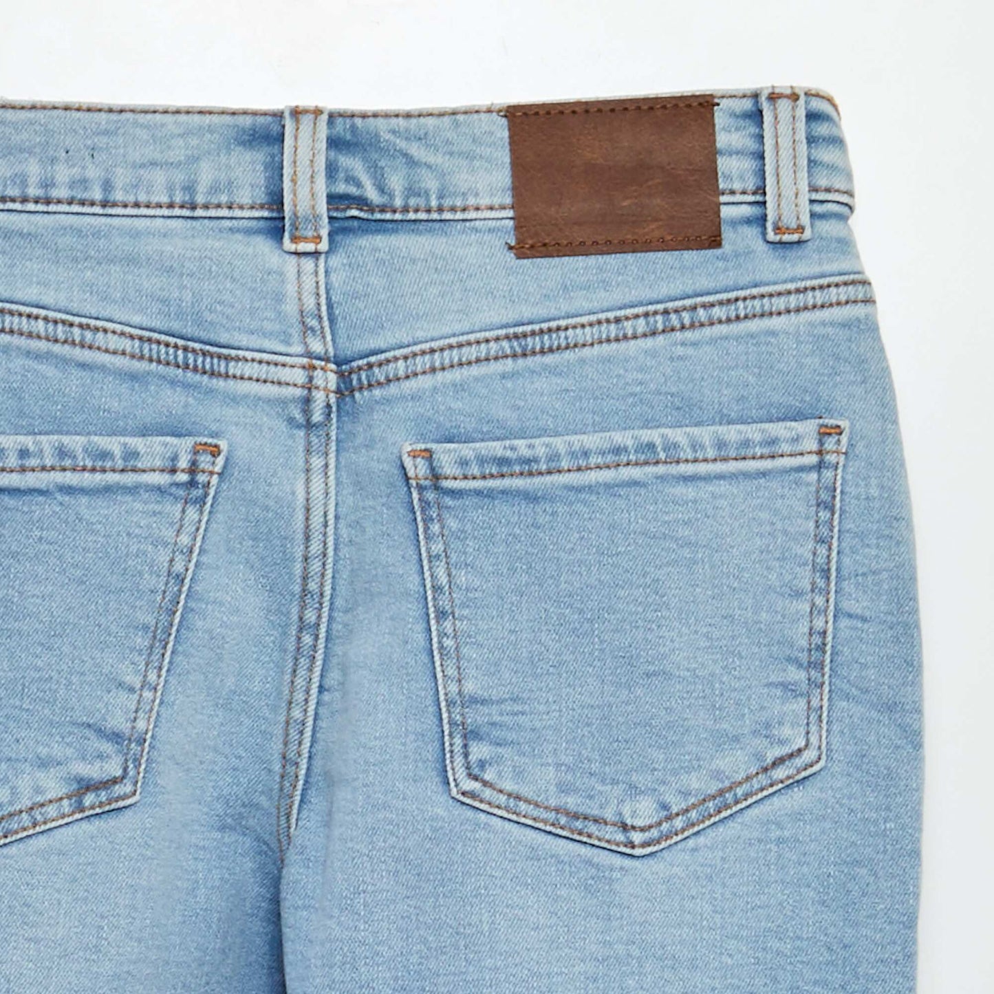 Bermuda en jean Bleu