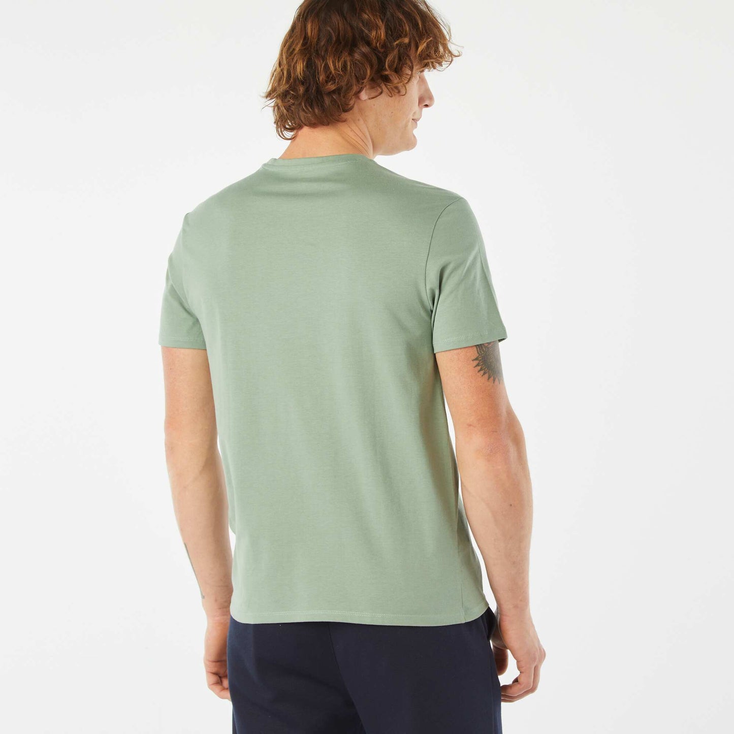 T-shirt imprimé manches courtes VERT